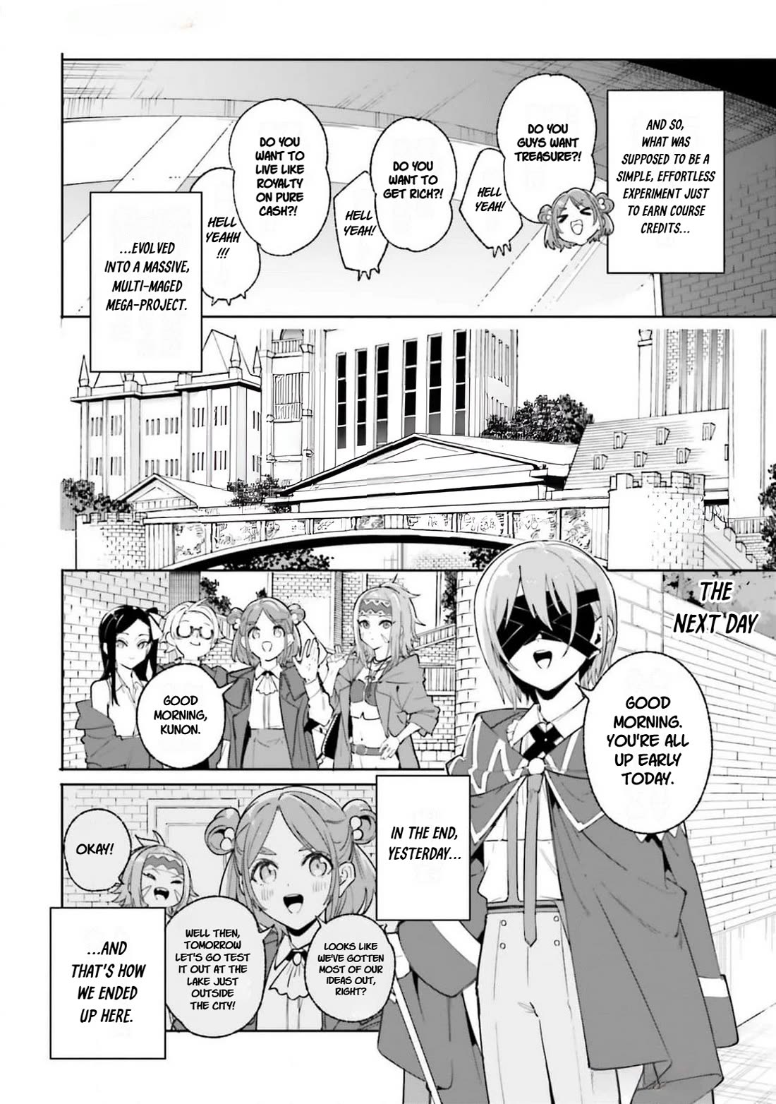 The Magician Kunon Sees Everything Chapter 28 page 16 - Chapter 28: Experimenting with Methods to Breathe Underwater