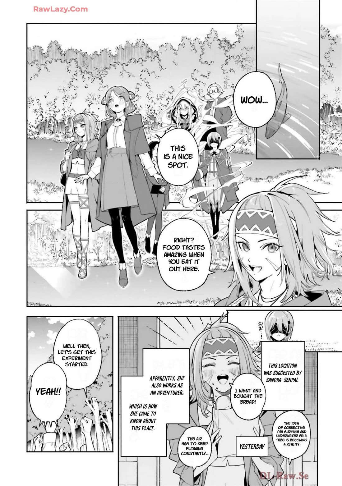 The Magician Kunon Sees Everything Chapter 28 page 20 - Chapter 28: Experimenting with Methods to Breathe Underwater