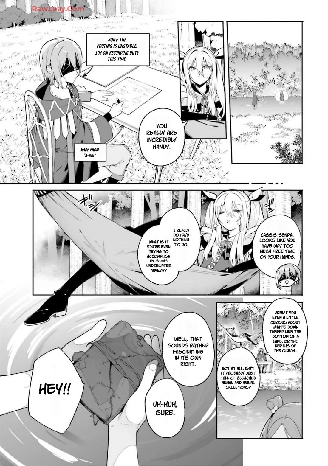 The Magician Kunon Sees Everything Chapter 28 page 21 - Chapter 28: Experimenting with Methods to Breathe Underwater