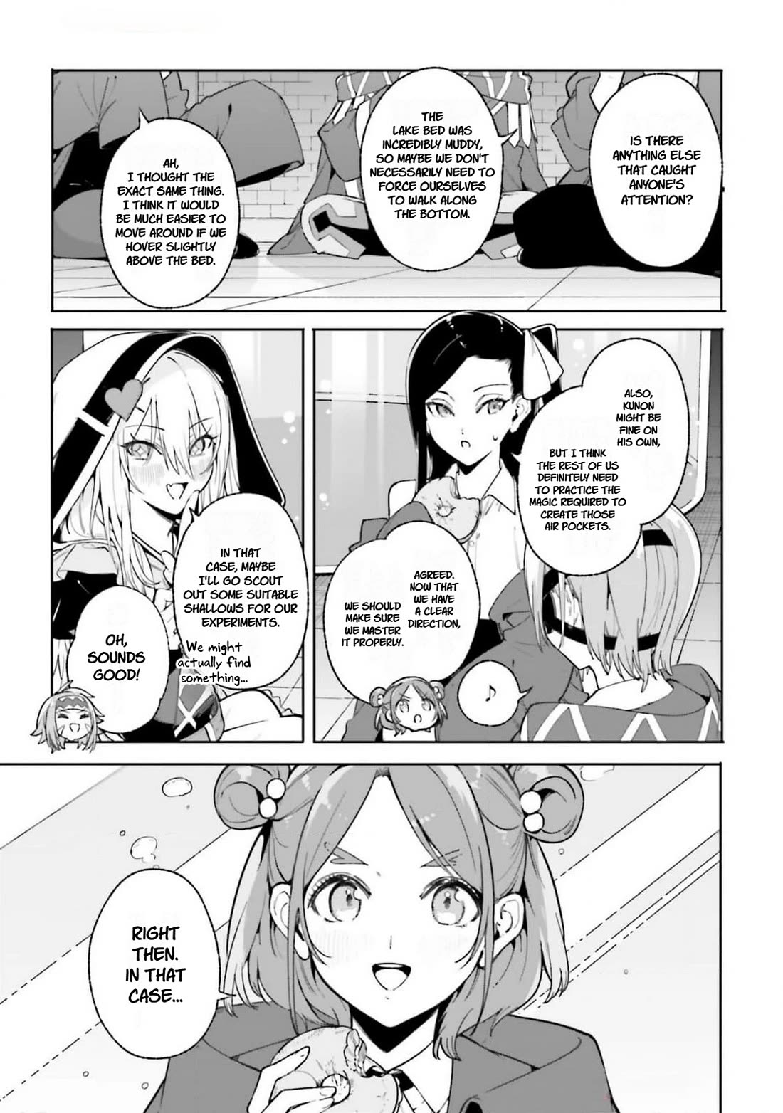 The Magician Kunon Sees Everything Chapter 28 page 29 - Chapter 28: Experimenting with Methods to Breathe Underwater
