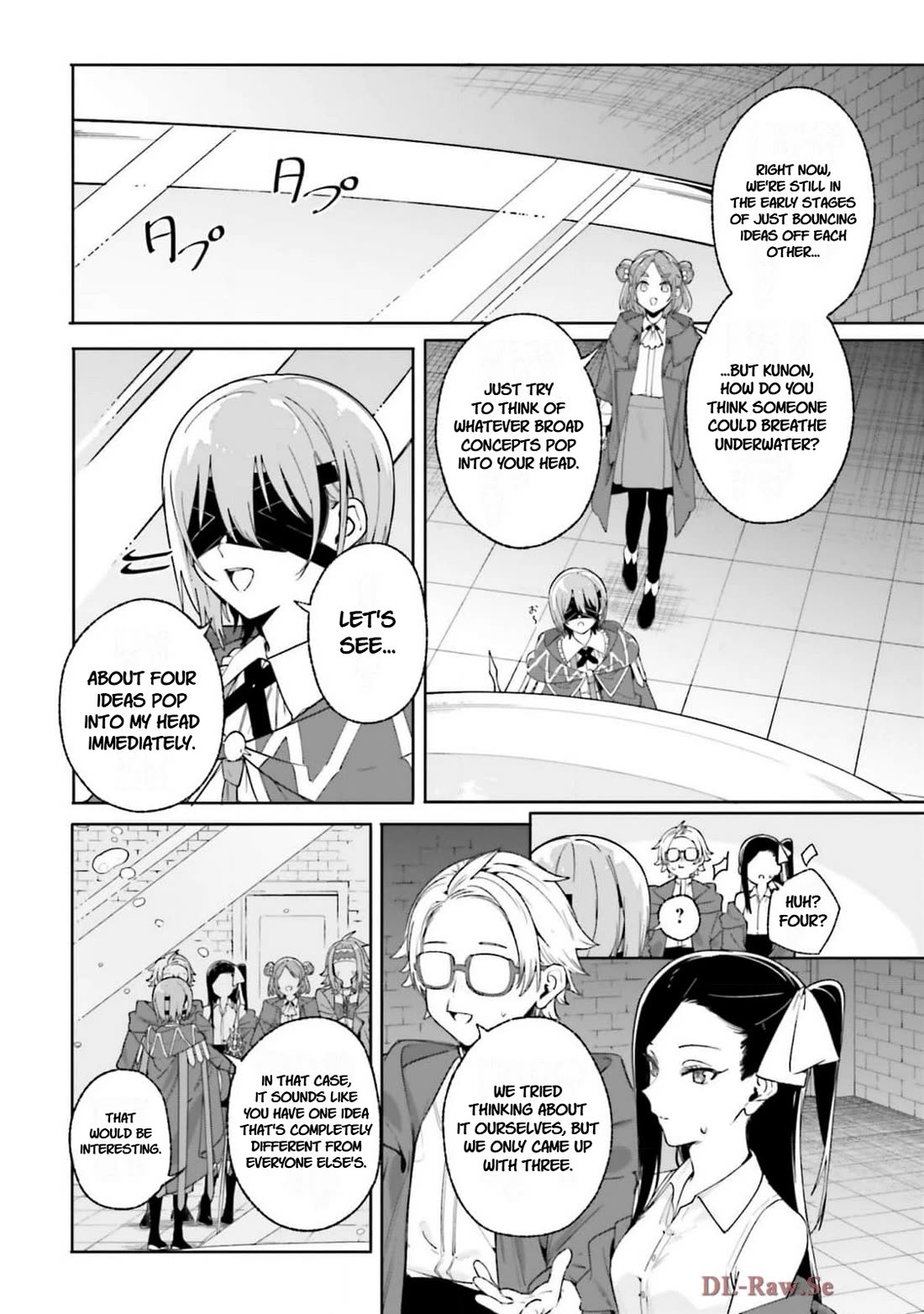 The Magician Kunon Sees Everything Chapter 28 page 6 - Chapter 28: Experimenting with Methods to Breathe Underwater