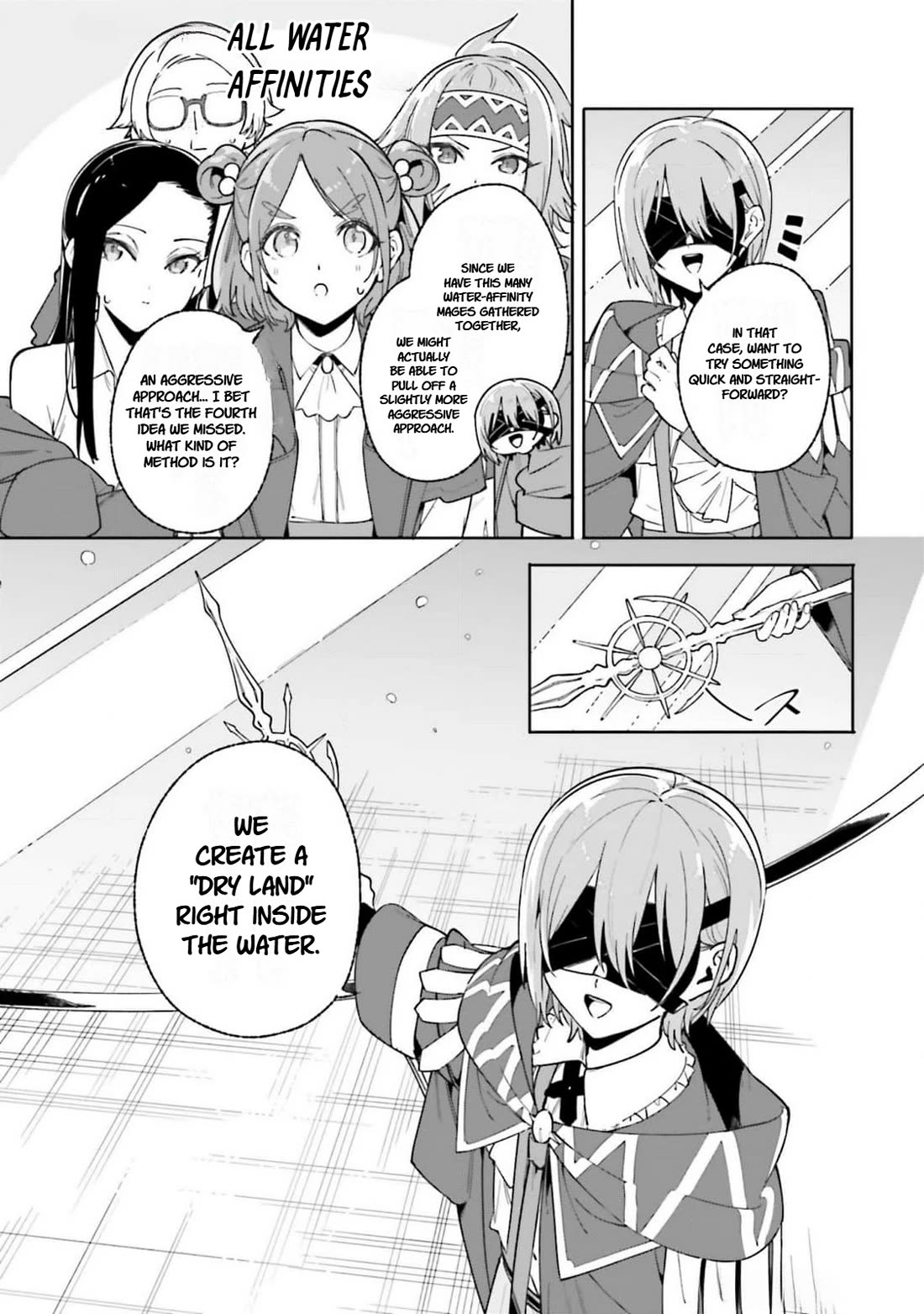 The Magician Kunon Sees Everything Chapter 28 page 9 - Chapter 28: Experimenting with Methods to Breathe Underwater