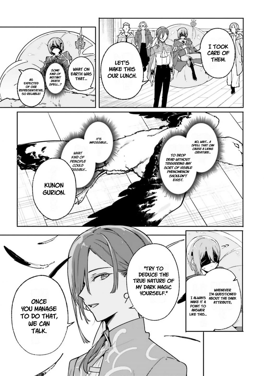 The Magician Kunon Sees Everything Chapter 29 page 21 - Chapter 29: A Money-Blinded Experiment