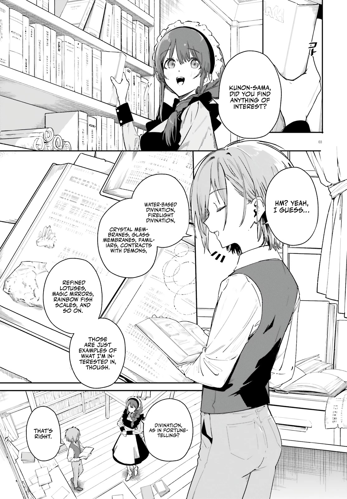 The Magician Kunon Sees Everything Chapter 3 page 4 - Chapter 3