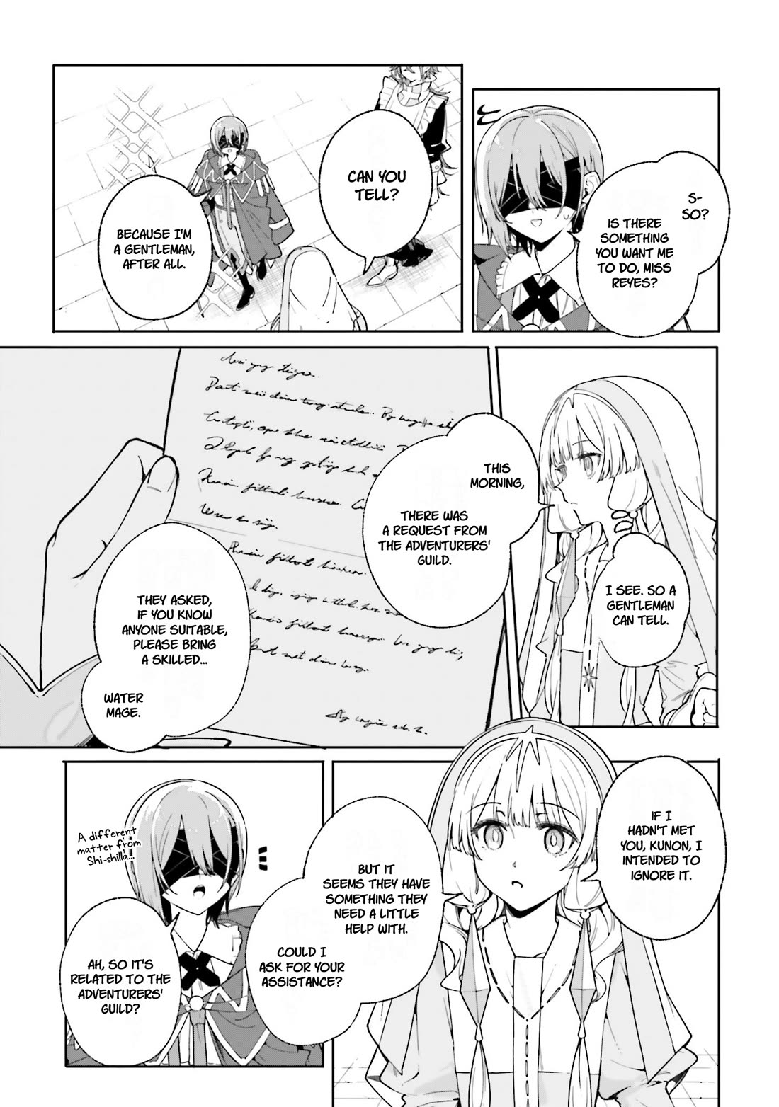 The Magician Kunon Sees Everything Chapter 32 page 15 - Chapter 32: The Next Subject of Magic Research