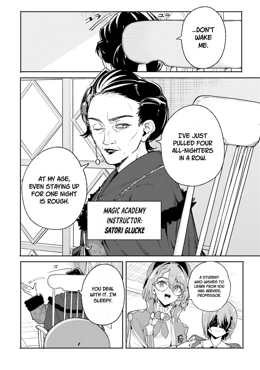 The Magician Kunon Sees Everything Chapter 33 page 10 - Chapter 33: Reunion With My Teacher