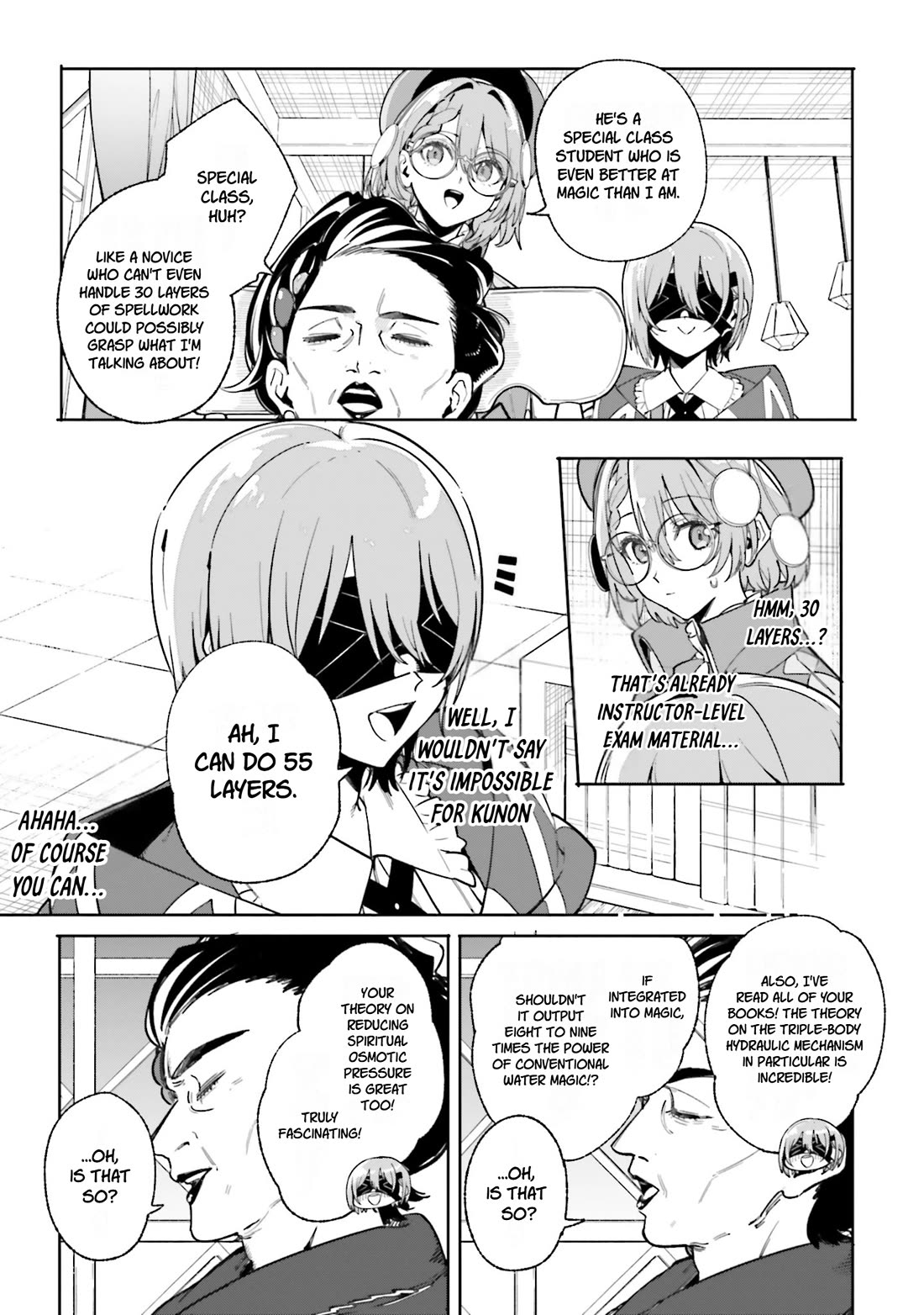 The Magician Kunon Sees Everything Chapter 33 page 11 - Chapter 33: Reunion With My Teacher