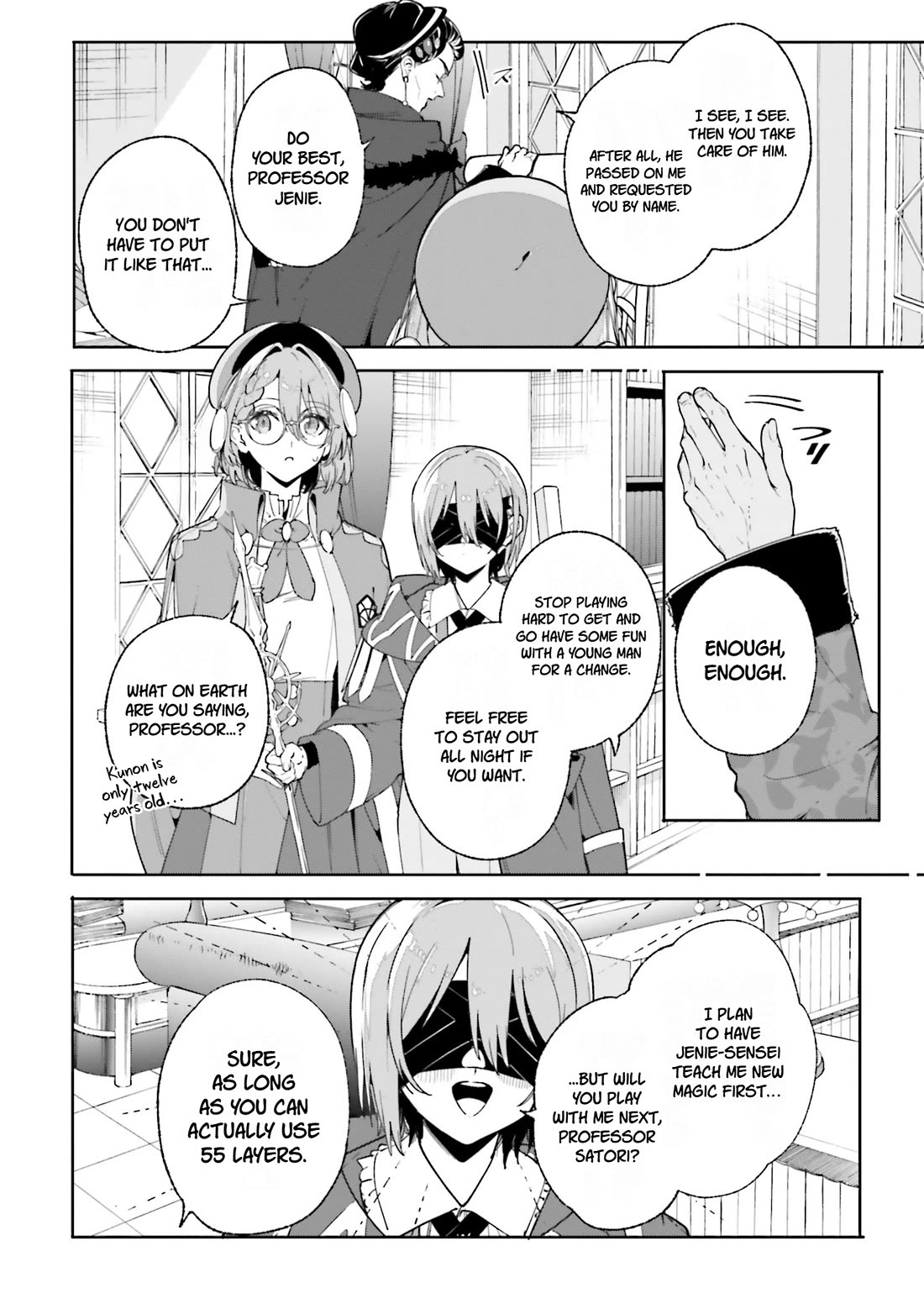 The Magician Kunon Sees Everything Chapter 33 page 14 - Chapter 33: Reunion With My Teacher