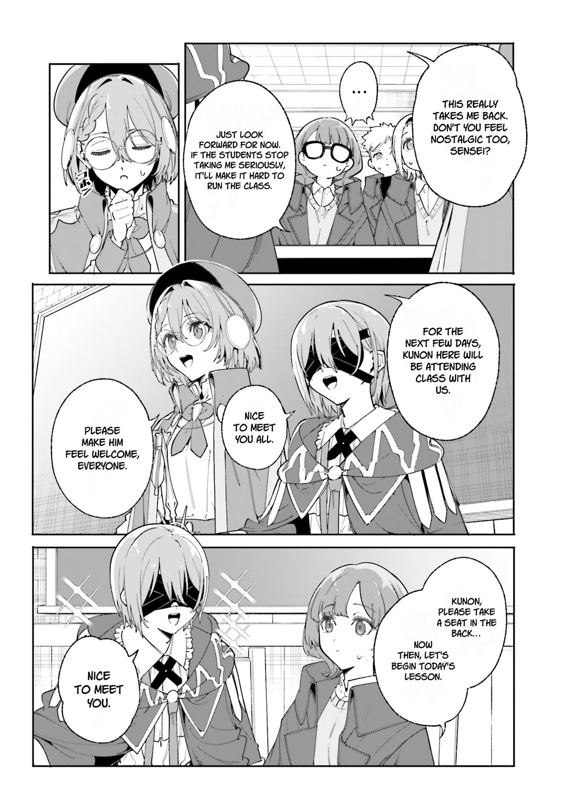 The Magician Kunon Sees Everything Chapter 33 page 17 - Chapter 33: Reunion With My Teacher