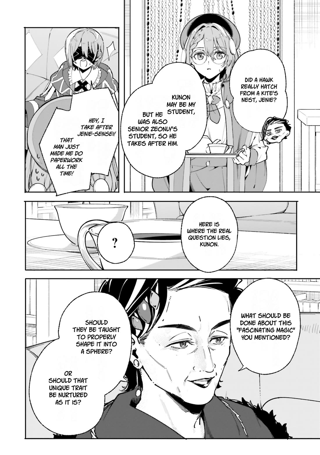 The Magician Kunon Sees Everything Chapter 33 page 24 - Chapter 33: Reunion With My Teacher