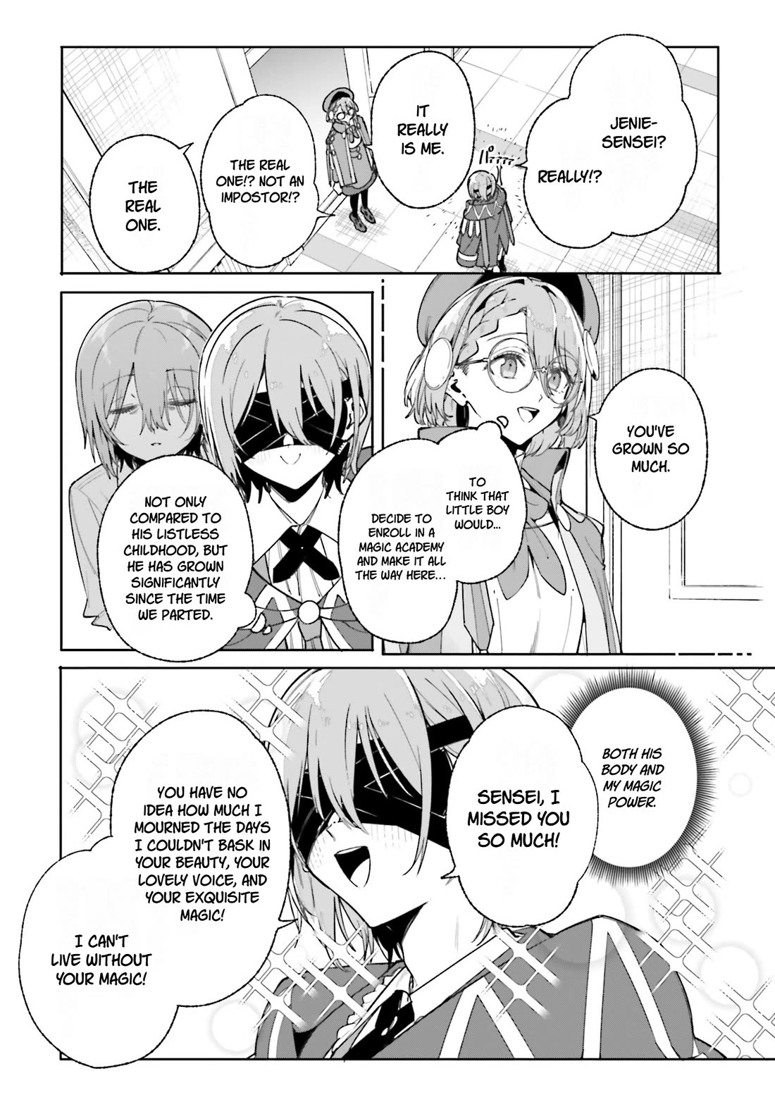 The Magician Kunon Sees Everything Chapter 33 page 4 - Chapter 33: Reunion With My Teacher