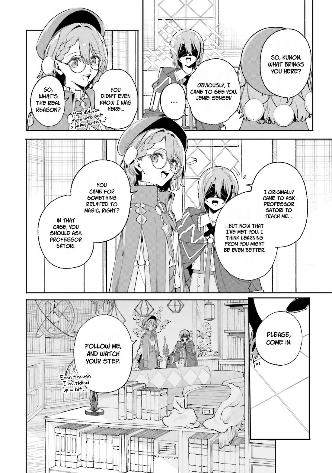 The Magician Kunon Sees Everything Chapter 33 page 8 - Chapter 33: Reunion With My Teacher