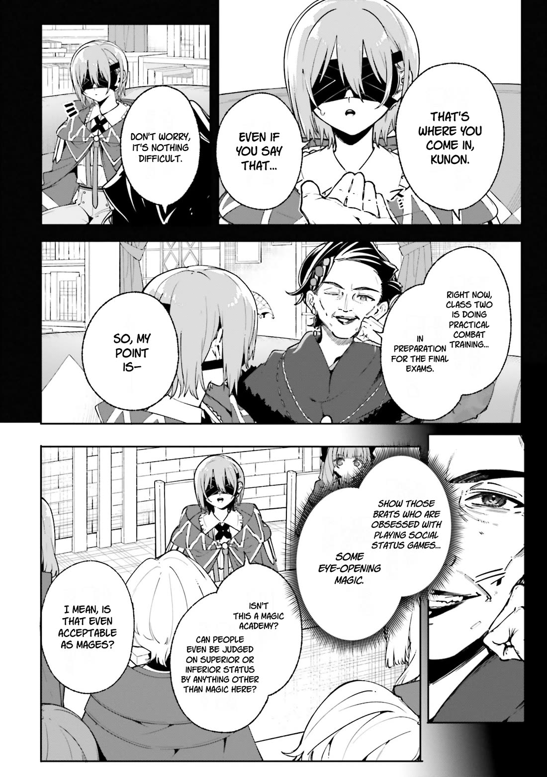 The Magician Kunon Sees Everything Chapter 35 page 10 - Chapter 35: Second Grade Class and the Magic Battle