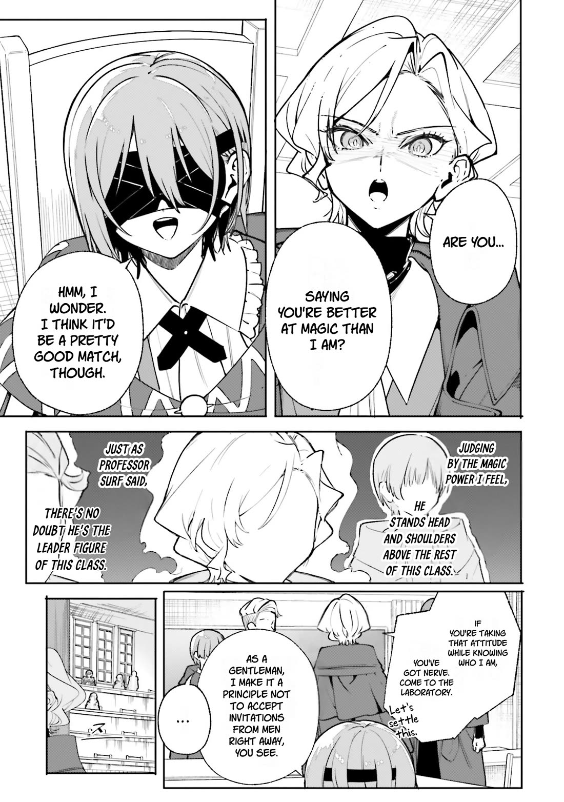 The Magician Kunon Sees Everything Chapter 35 page 11 - Chapter 35: Second Grade Class and the Magic Battle