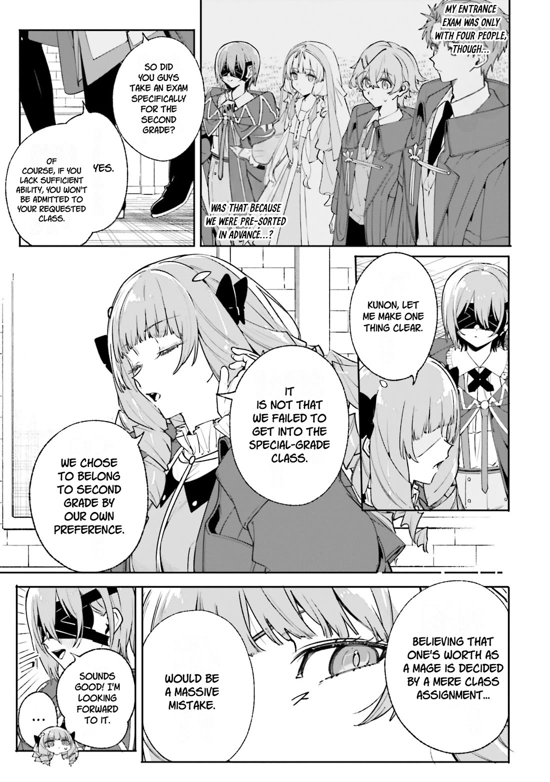 The Magician Kunon Sees Everything Chapter 35 page 13 - Chapter 35: Second Grade Class and the Magic Battle