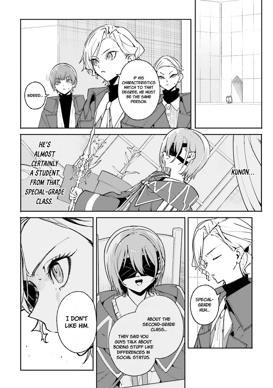The Magician Kunon Sees Everything Chapter 35 page 14 - Chapter 35: Second Grade Class and the Magic Battle