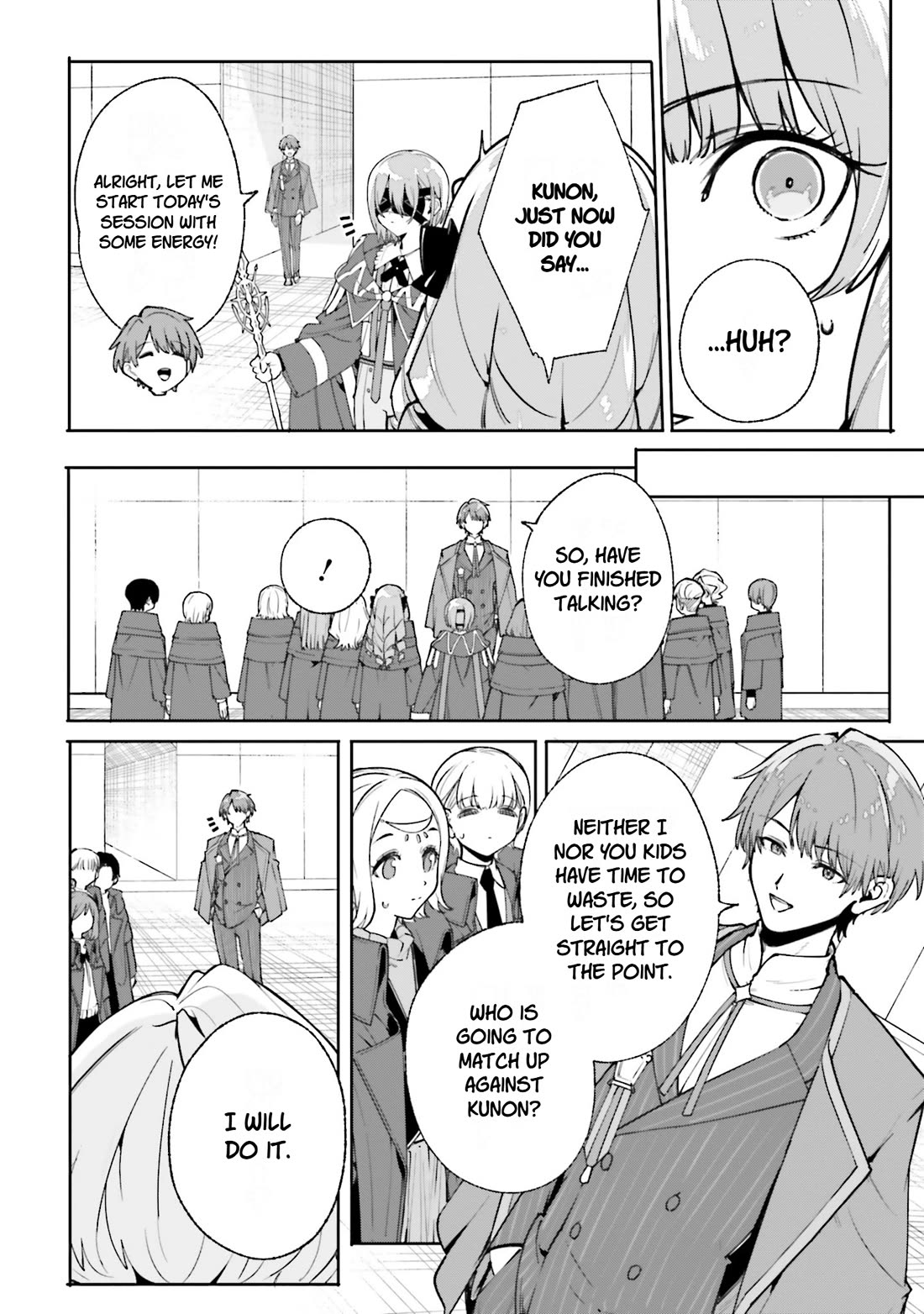 The Magician Kunon Sees Everything Chapter 35 page 20 - Chapter 35: Second Grade Class and the Magic Battle