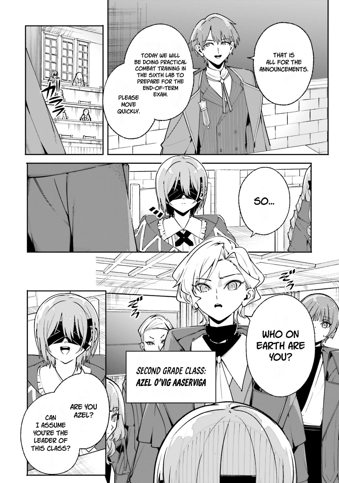The Magician Kunon Sees Everything Chapter 35 page 6 - Chapter 35: Second Grade Class and the Magic Battle