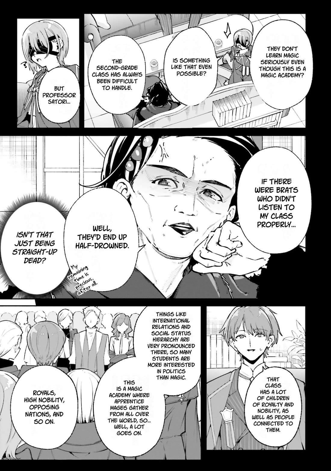 The Magician Kunon Sees Everything Chapter 35 page 9 - Chapter 35: Second Grade Class and the Magic Battle