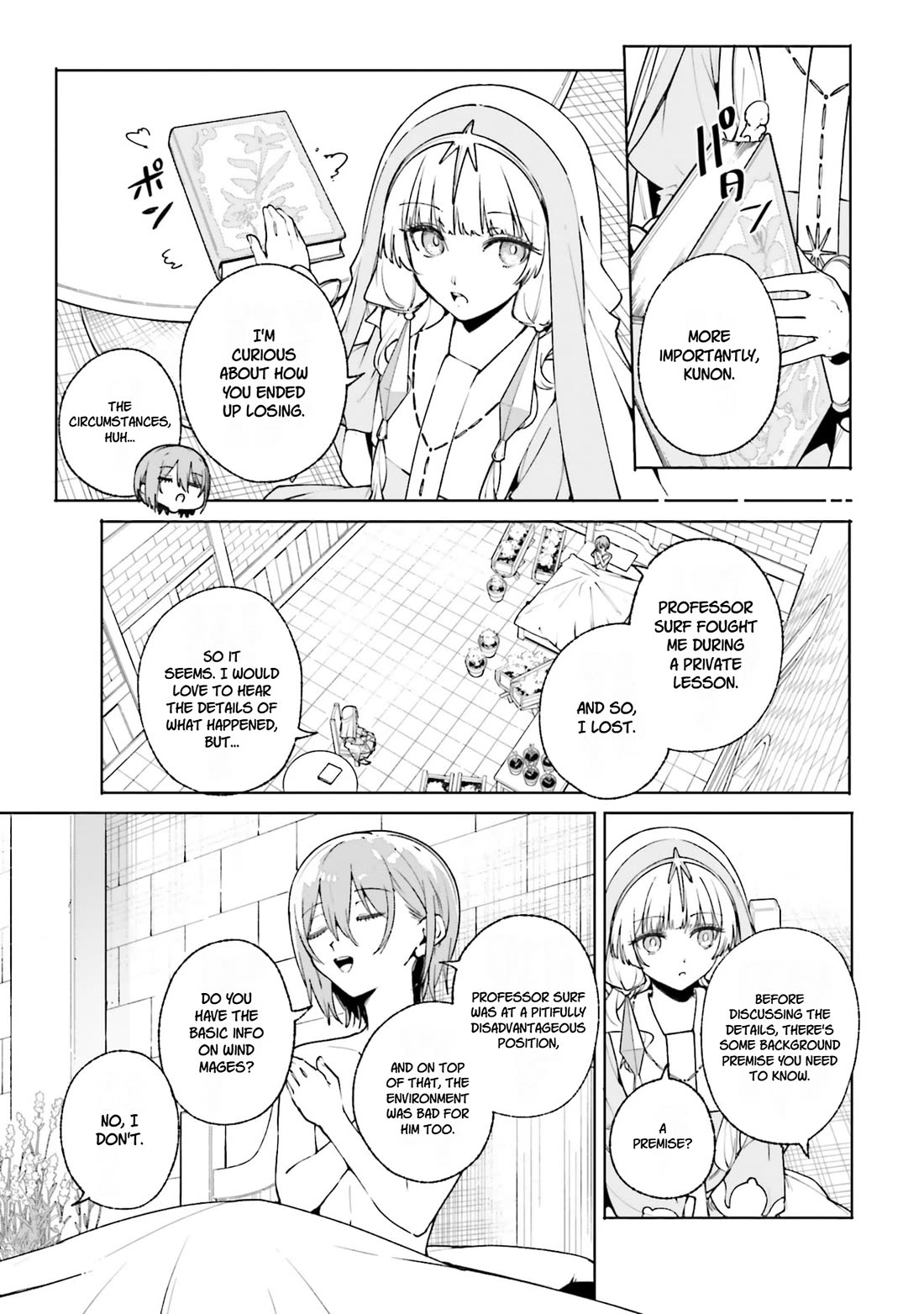 The Magician Kunon Sees Everything Chapter 37 page 11 - Chapter 37: The Result of the Private Lesson