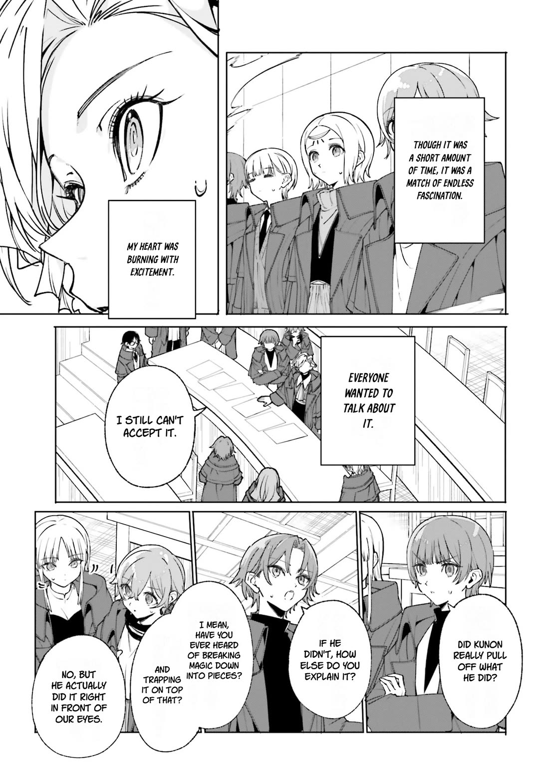 The Magician Kunon Sees Everything Chapter 37 page 15 - Chapter 37: The Result of the Private Lesson