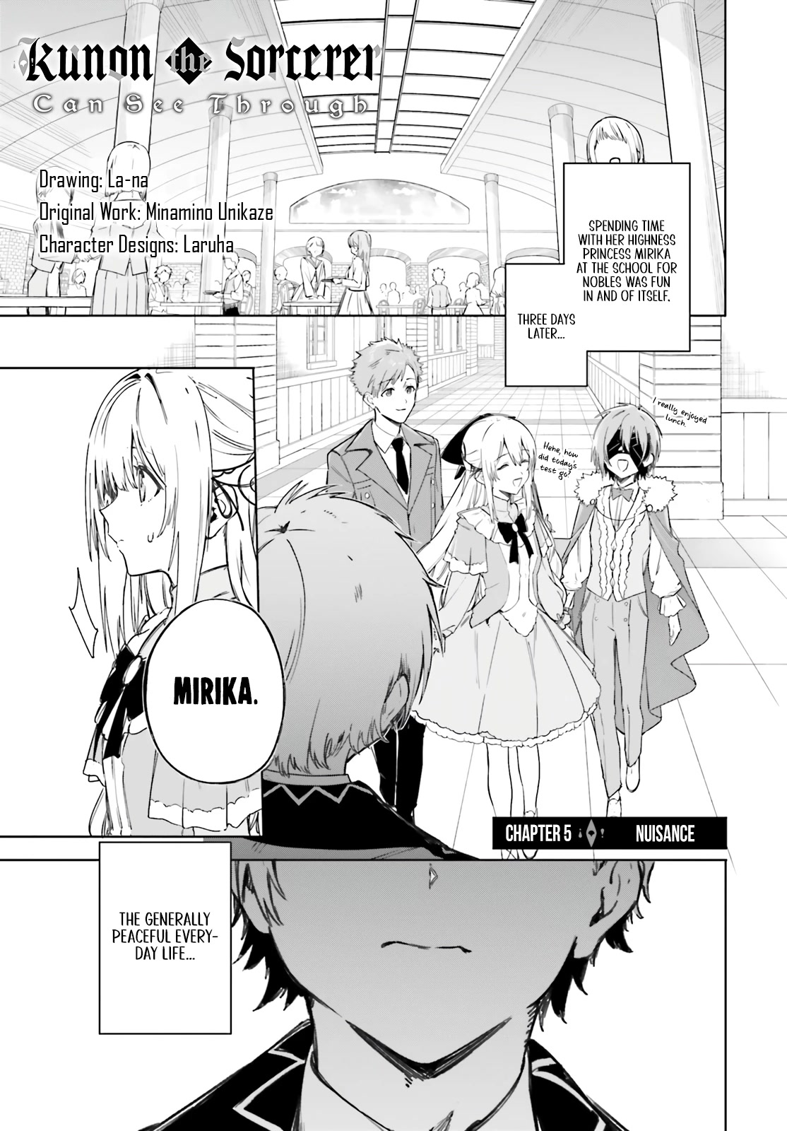 The Magician Kunon Sees Everything Chapter 5 page 2 - Chapter 5
