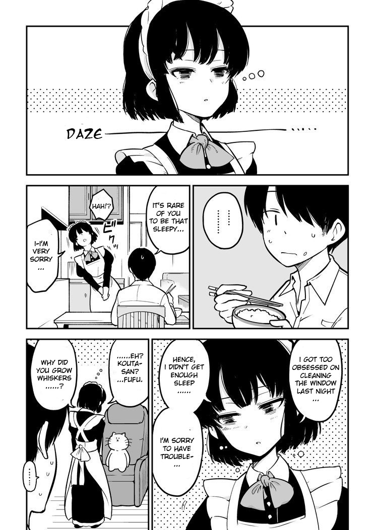 The Maid Who Can't Hide Her Feelings Chapter 2 page 1 - Chapter 2: Meika-san and Lack of Sleep