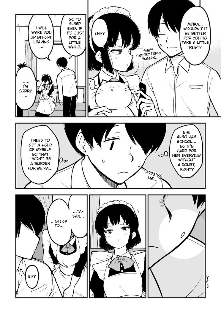 The Maid Who Can't Hide Her Feelings Chapter 2 page 2 - Chapter 2: Meika-san and Lack of Sleep
