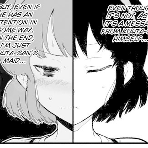 The Maid Who Can't Hide Her Feelings Chapter 3: Meika-san and Snacks cover