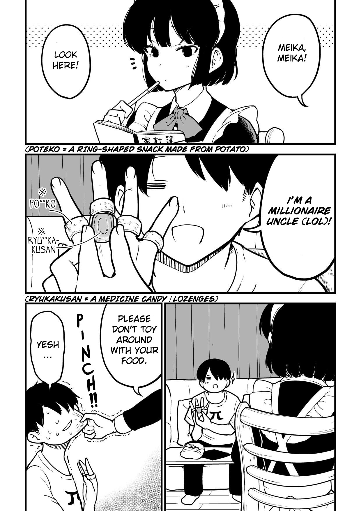 The Maid Who Can't Hide Her Feelings Chapter 4 page 1 - Chapter 4: Meika-san and Ring