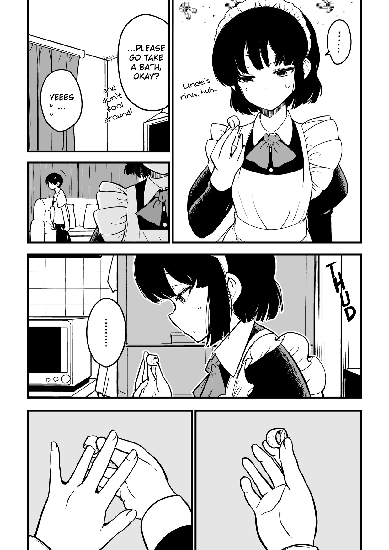 The Maid Who Can't Hide Her Feelings Chapter 4 page 3 - Chapter 4: Meika-san and Ring