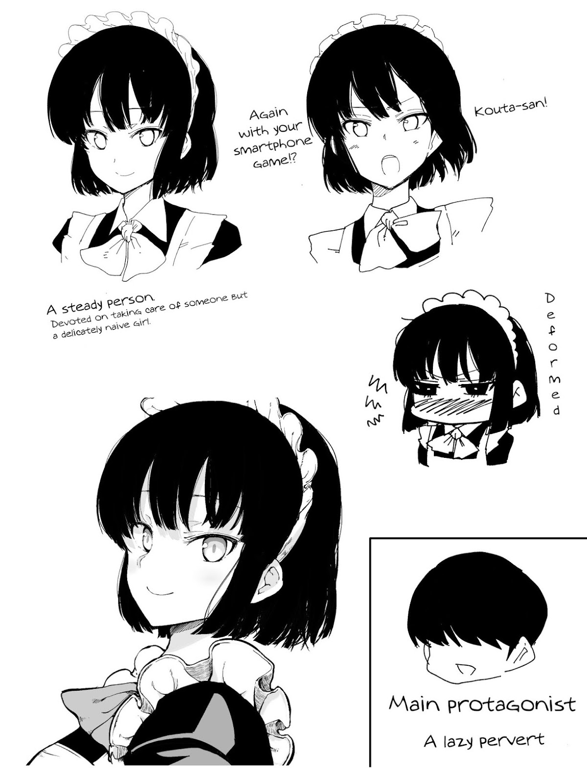 The Maid Who Can't Hide Her Feelings Chapter 6 page 6 - Chapter 6: Meika-san and Dolls + Extra