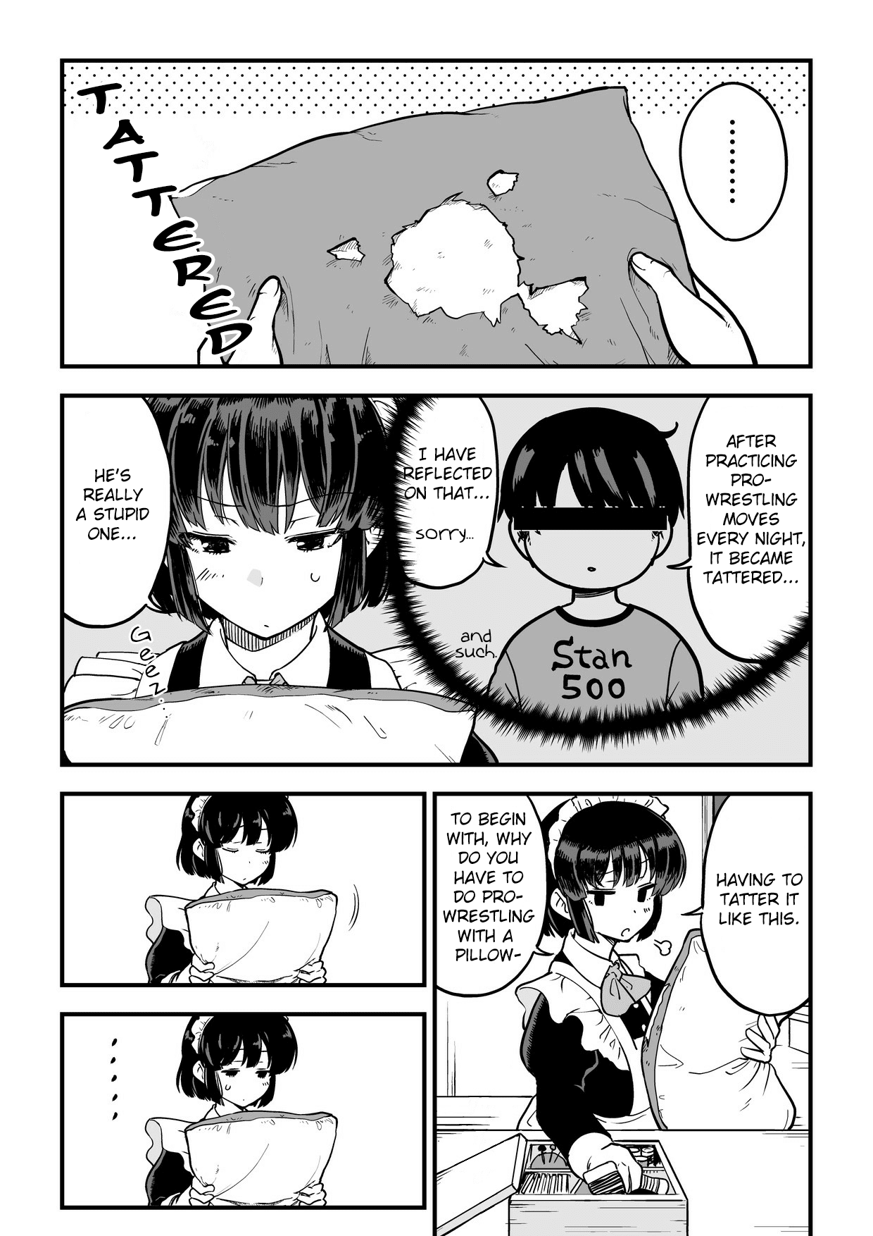 The Maid Who Can't Hide Her Feelings Chapter 7 page 1 - Chapter 7: Meika-san and Pillow