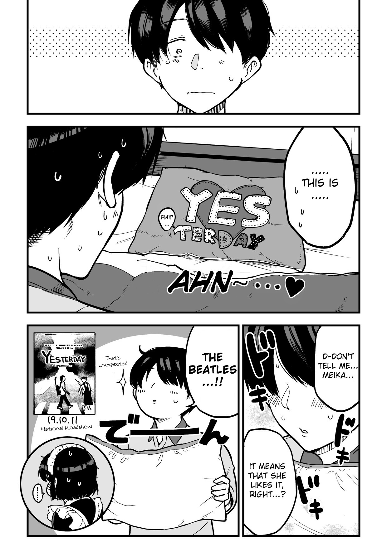 The Maid Who Can't Hide Her Feelings Chapter 7 page 4 - Chapter 7: Meika-san and Pillow