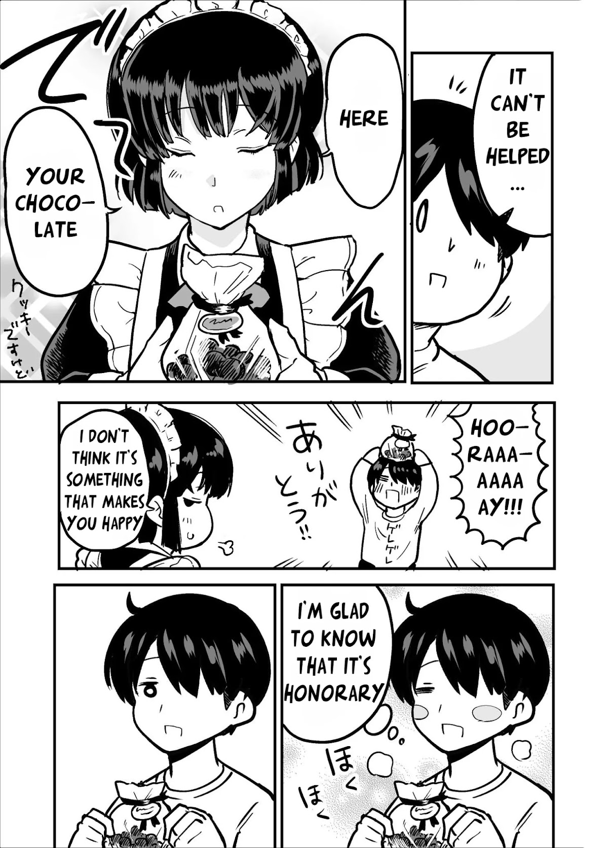 The Maid Who Can't Hide Her Feelings Chapter 8 page 3 - Chapter 8: Meika-san and Valentine Day