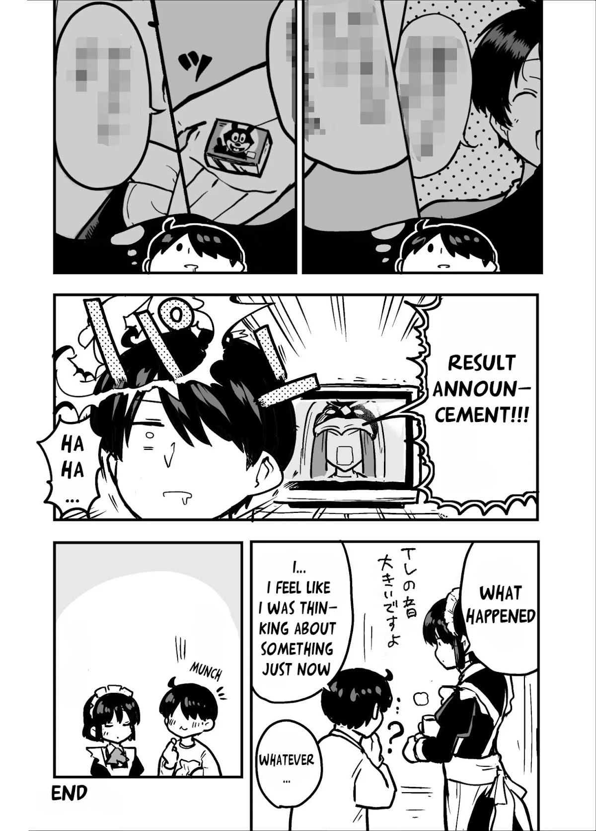 The Maid Who Can't Hide Her Feelings Chapter 8 page 4 - Chapter 8: Meika-san and Valentine Day
