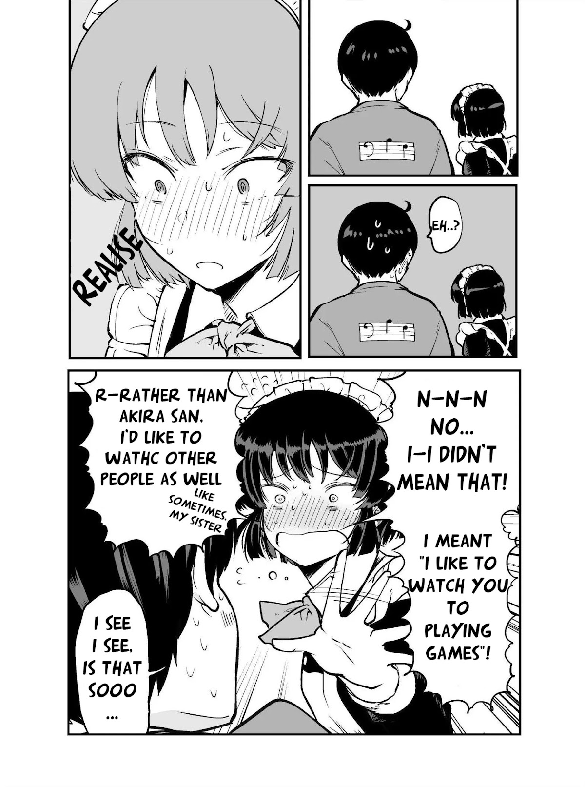 The Maid Who Can't Hide Her Feelings Chapter 9 page 3 - Chapter 9: Meika-san and Video Games