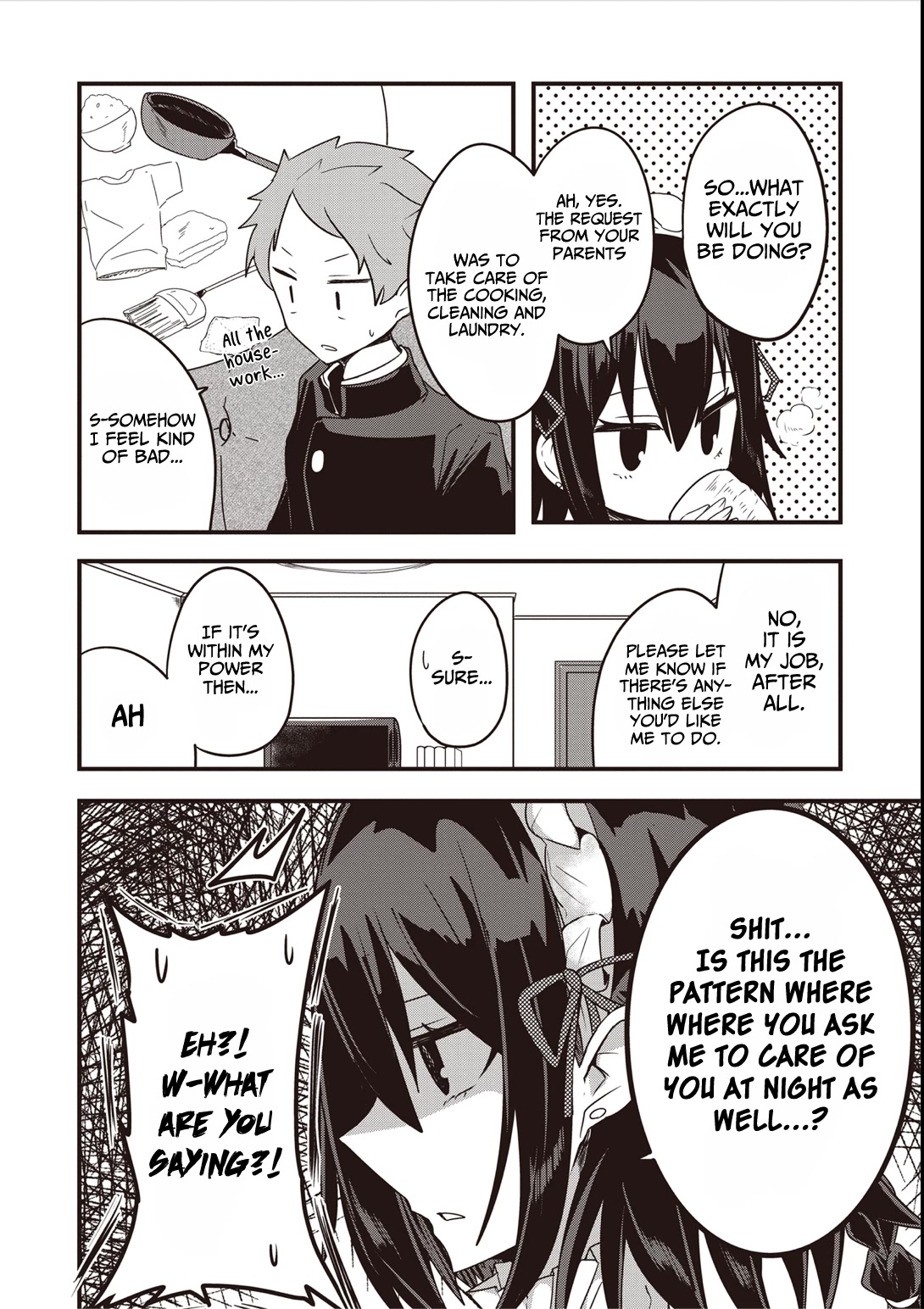 The Maid whose Inner Thoughts Leak Out Easily Chapter 1 page 10 - Chapter 1