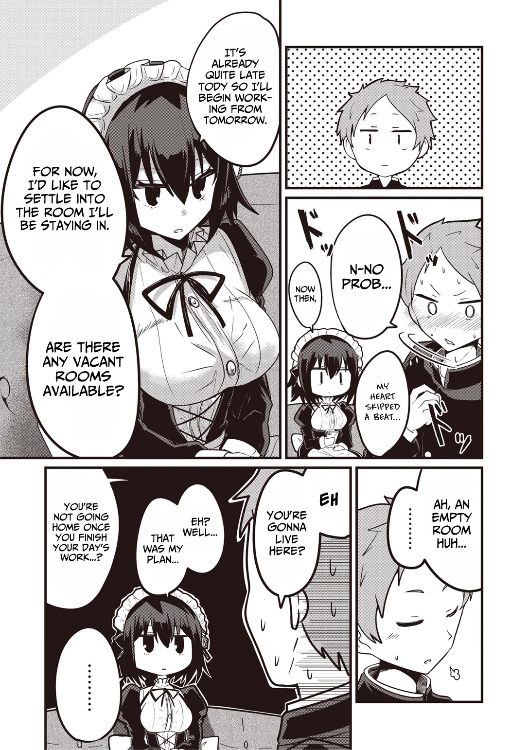 The Maid whose Inner Thoughts Leak Out Easily Chapter 1 page 13 - Chapter 1
