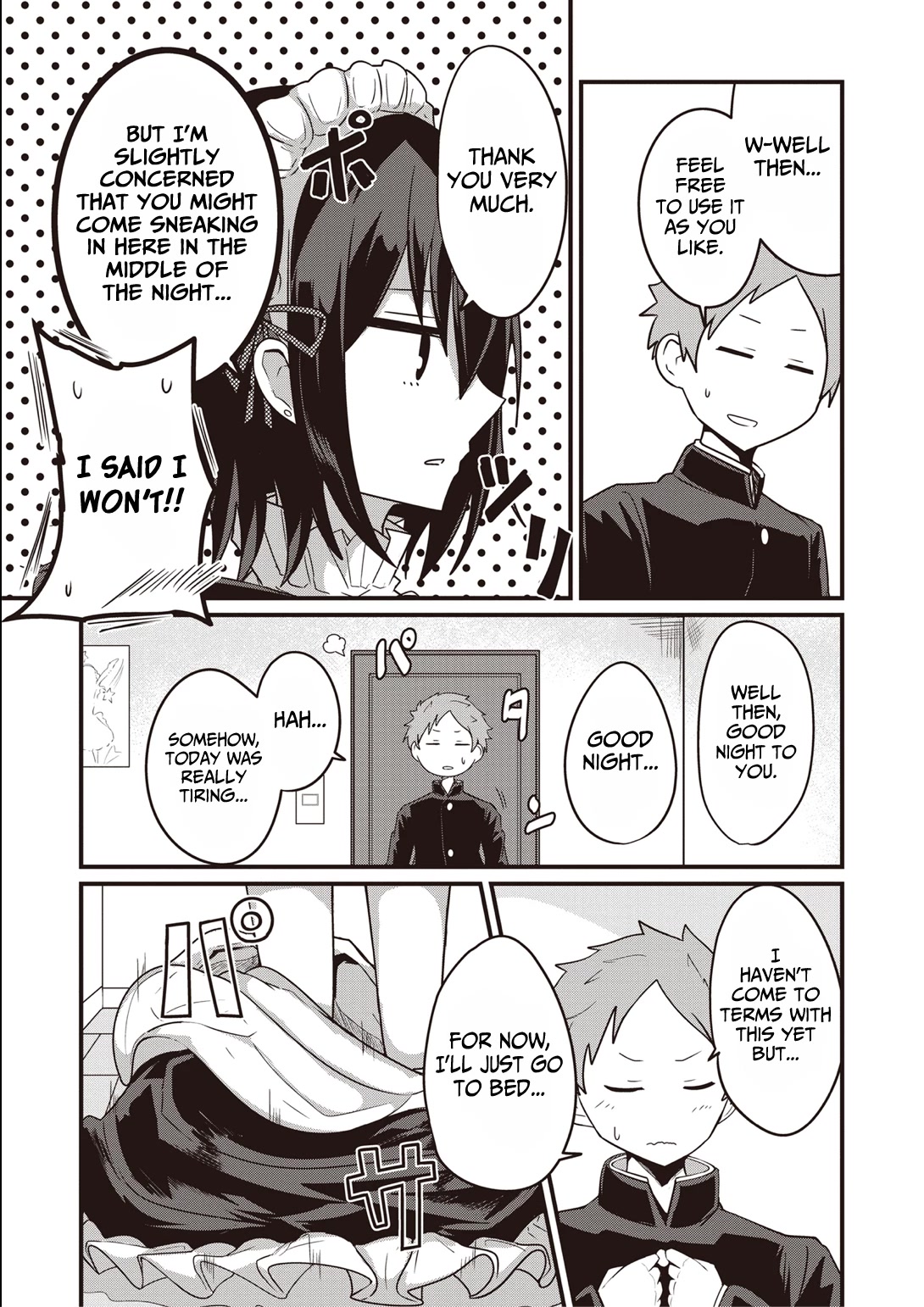 The Maid whose Inner Thoughts Leak Out Easily Chapter 1 page 15 - Chapter 1