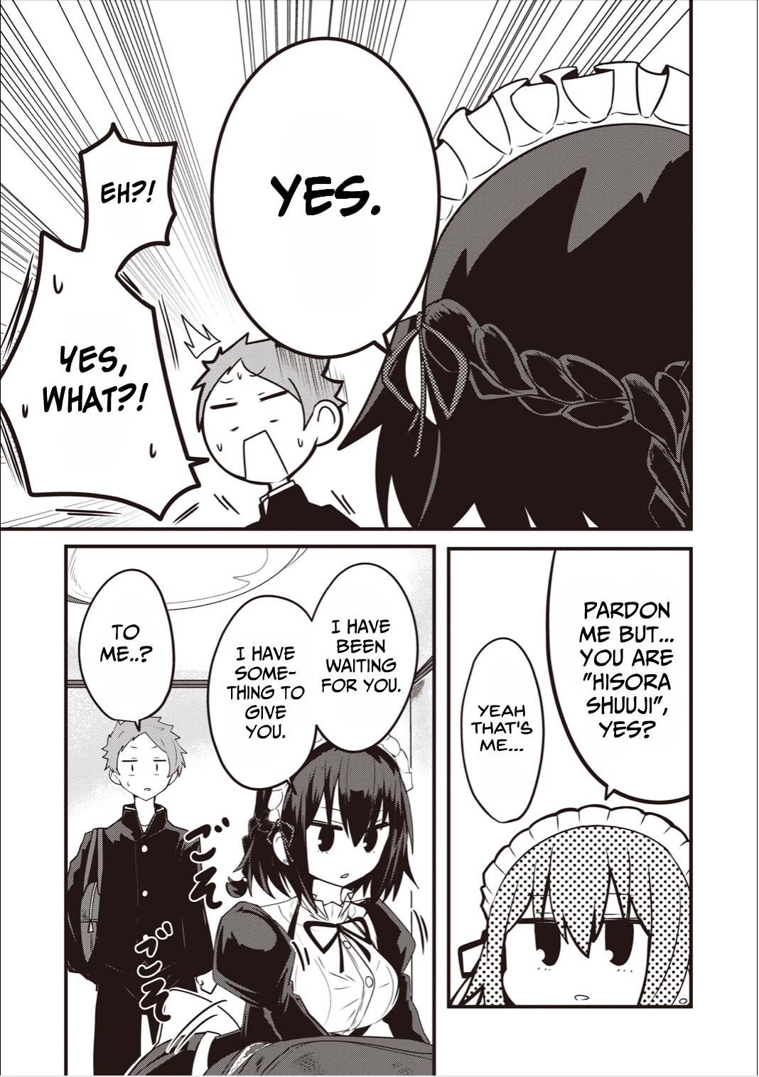 The Maid whose Inner Thoughts Leak Out Easily Chapter 1 page 5 - Chapter 1