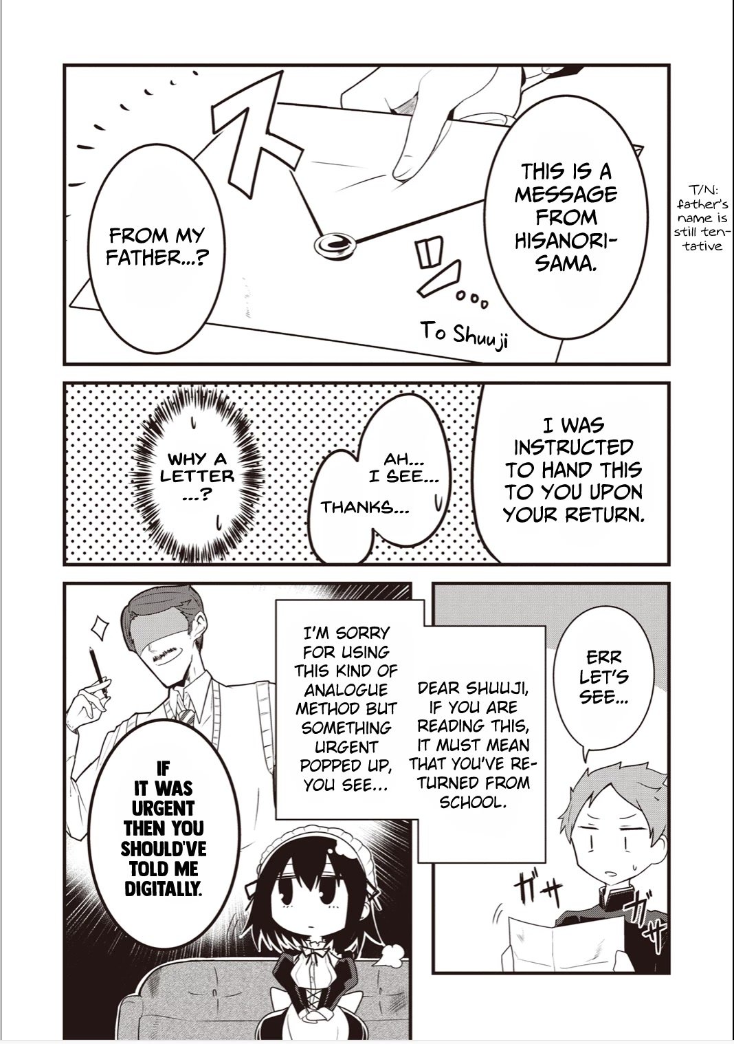 The Maid whose Inner Thoughts Leak Out Easily Chapter 1 page 6 - Chapter 1
