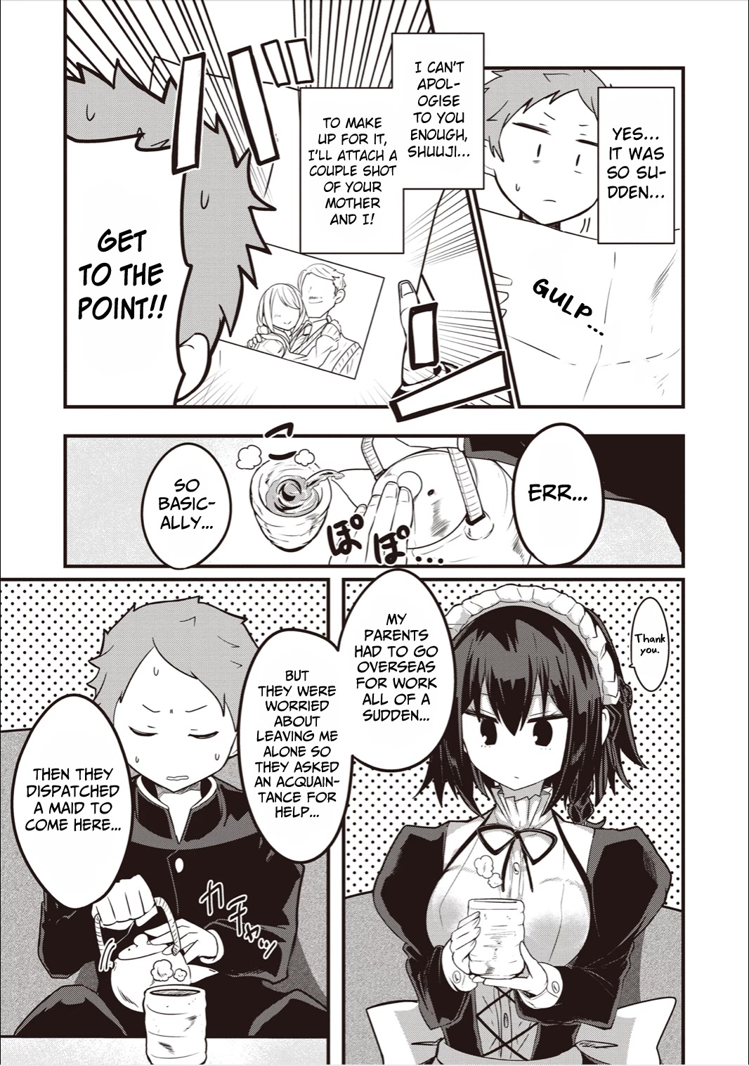 The Maid whose Inner Thoughts Leak Out Easily Chapter 1 page 7 - Chapter 1
