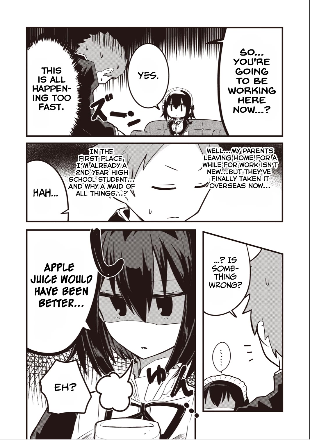 The Maid whose Inner Thoughts Leak Out Easily Chapter 1 page 8 - Chapter 1