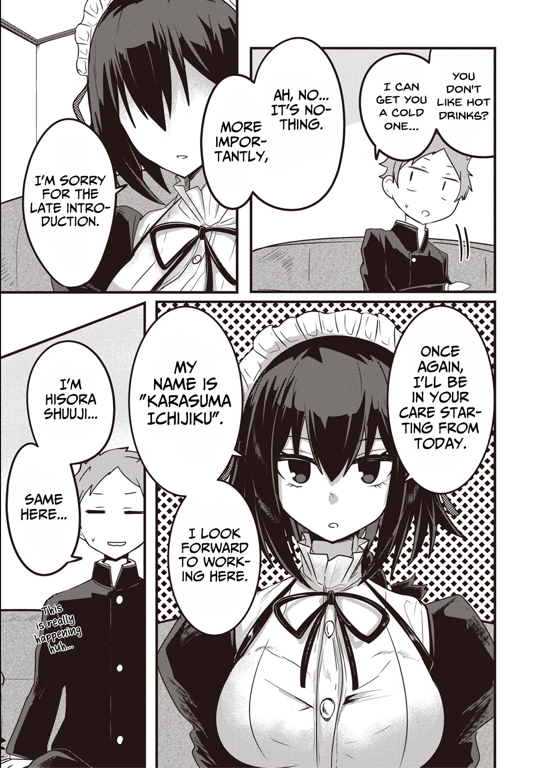 The Maid whose Inner Thoughts Leak Out Easily Chapter 1 page 9 - Chapter 1