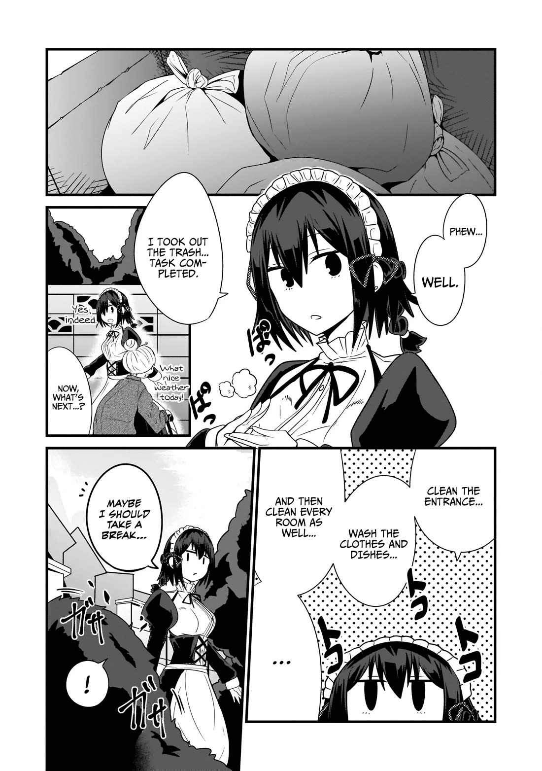 The Maid whose Inner Thoughts Leak Out Easily Chapter 10 page 5 - Chapter 10: Karasuma-san's Golden Week