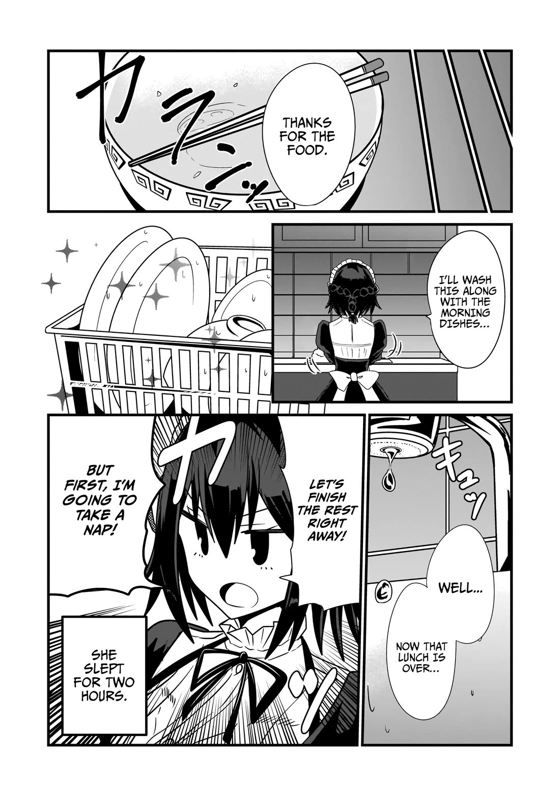 The Maid whose Inner Thoughts Leak Out Easily Chapter 10 page 9 - Chapter 10: Karasuma-san's Golden Week
