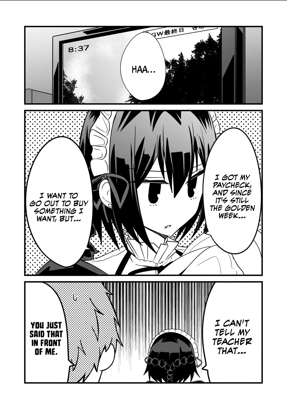 The Maid whose Inner Thoughts Leak Out Easily Chapter 11 page 2 - Chapter 11: An Exciting Shopping Day