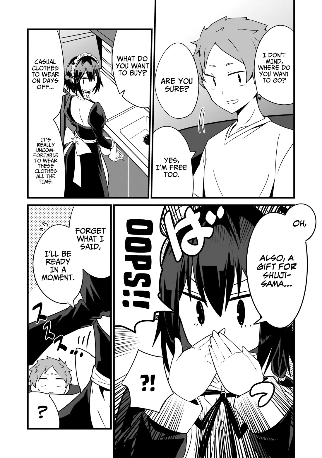 The Maid whose Inner Thoughts Leak Out Easily Chapter 11 page 3 - Chapter 11: An Exciting Shopping Day