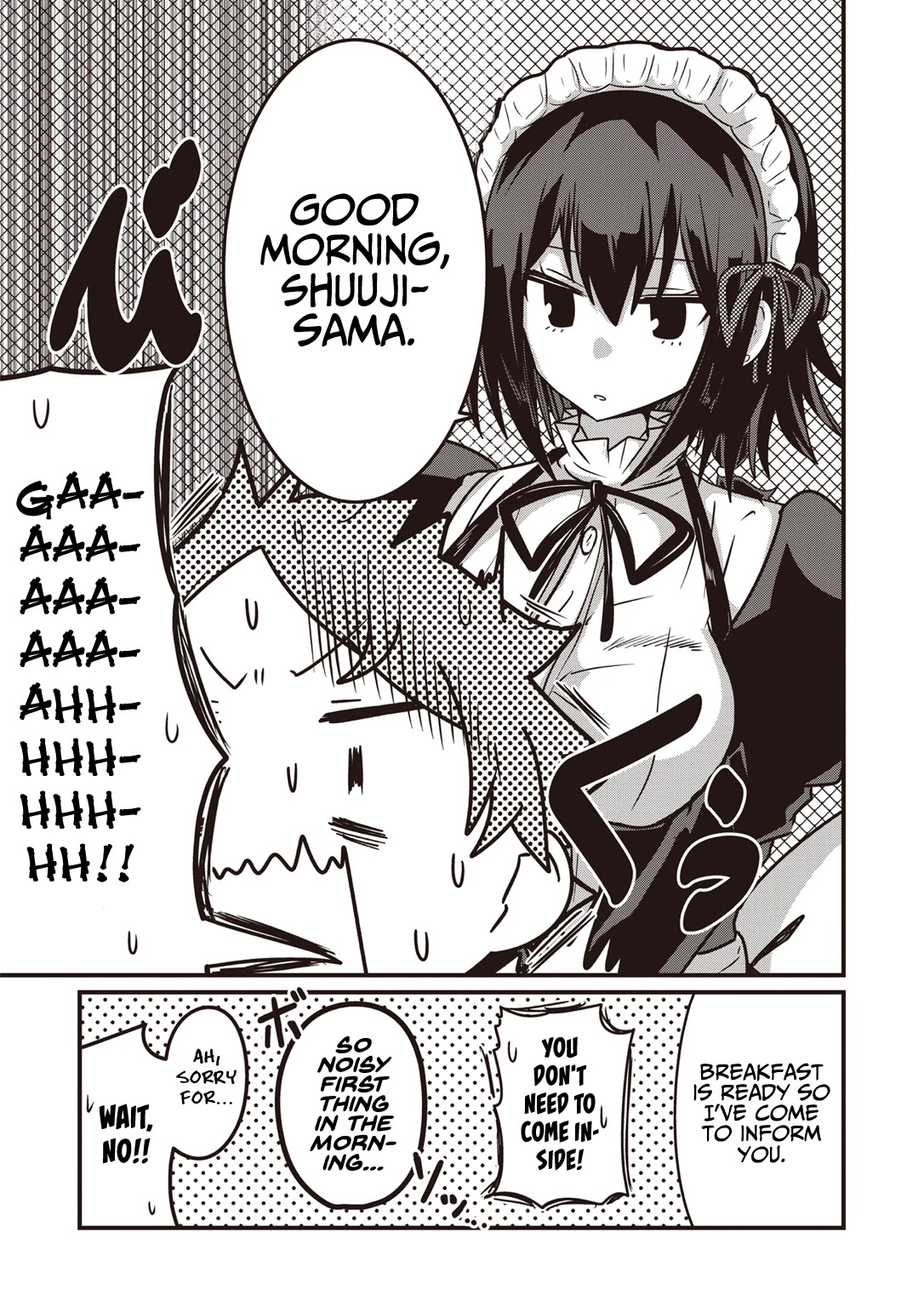 The Maid whose Inner Thoughts Leak Out Easily Chapter 2 page 4 - Chapter 2